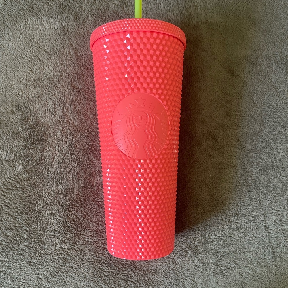 Starbucks Vibrant Pink Studded Tumbler